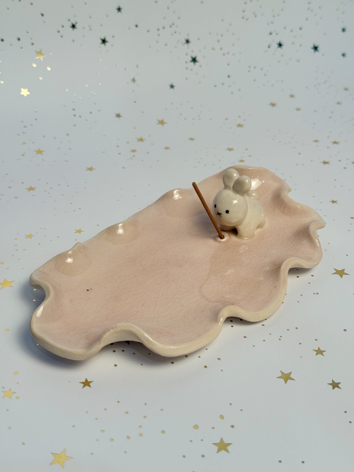 Bunny Pink Incense Holder