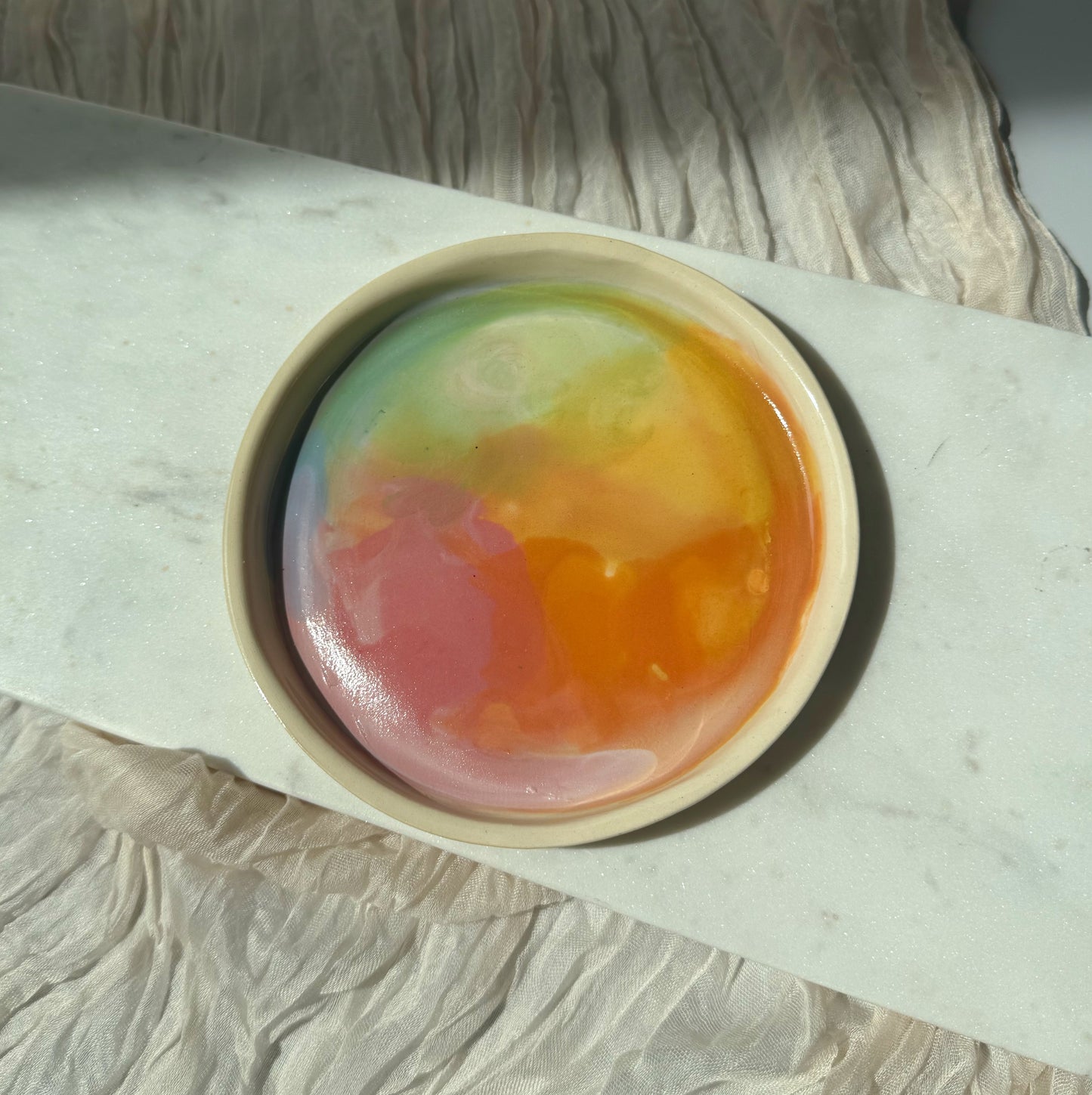 (Seconds) Rainbow Plate