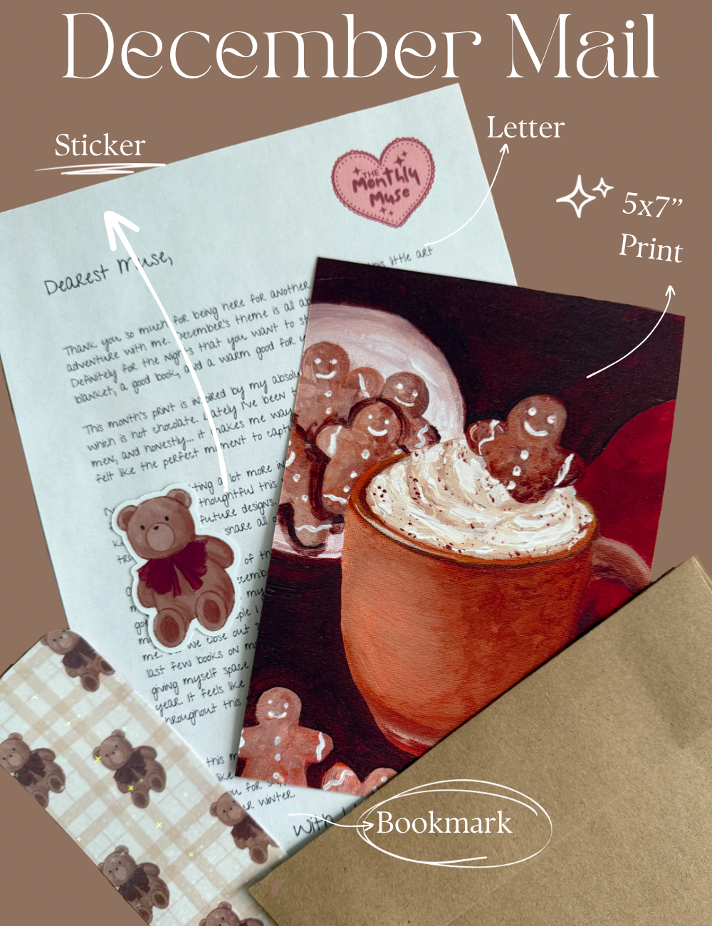 The Monthly Muse Snail Mail Club