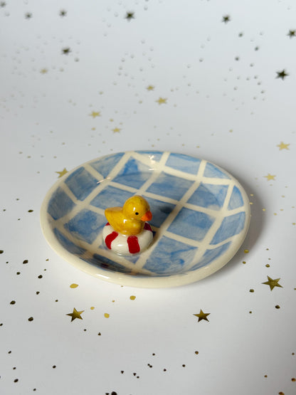 Duck Floatie Ring Dish