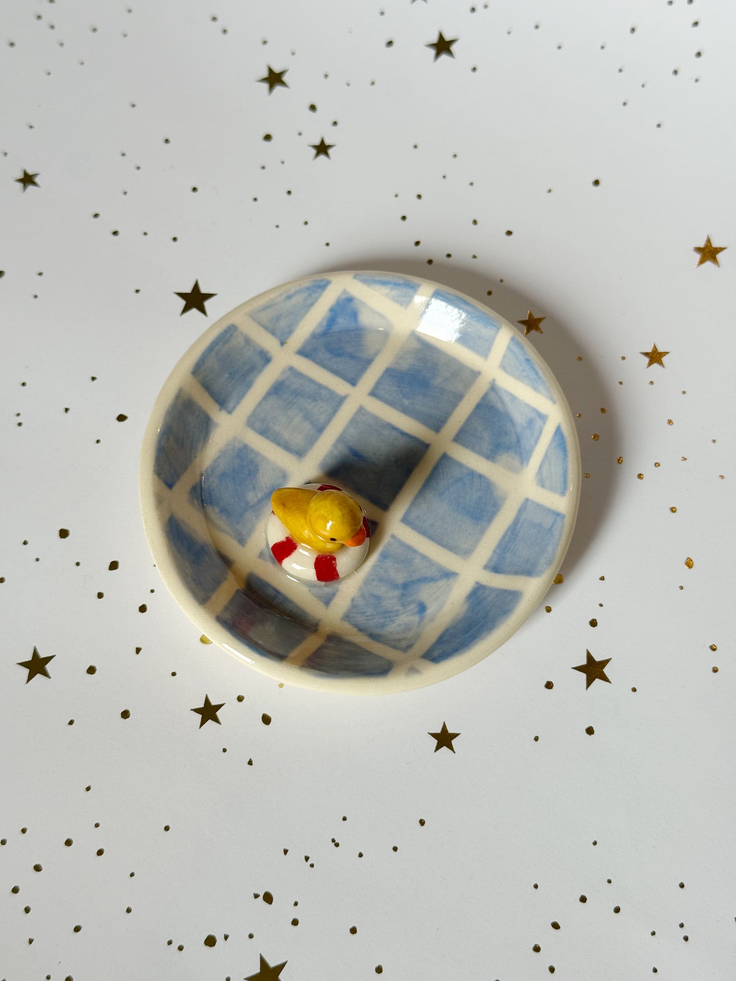 Duck Floatie Ring Dish