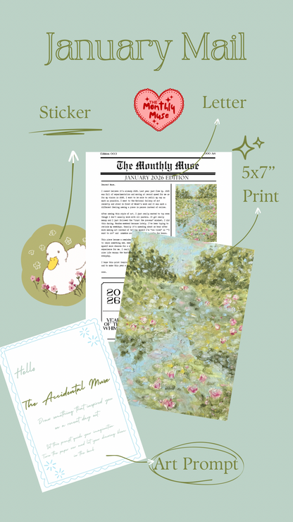 The Monthly Muse Snail Mail Club