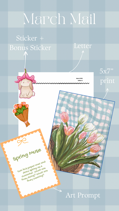 The Monthly Muse Snail Mail Club