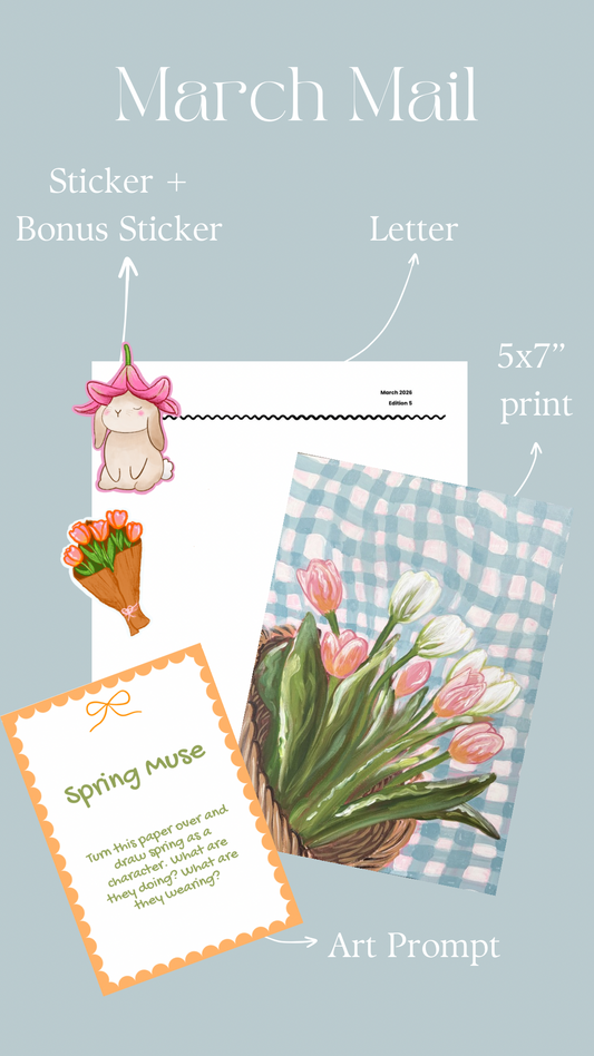 The Monthly Muse Snail Mail Club