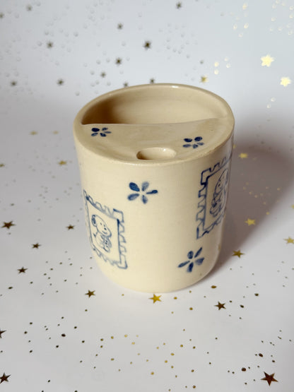 Postal Stamp Sippie Cup