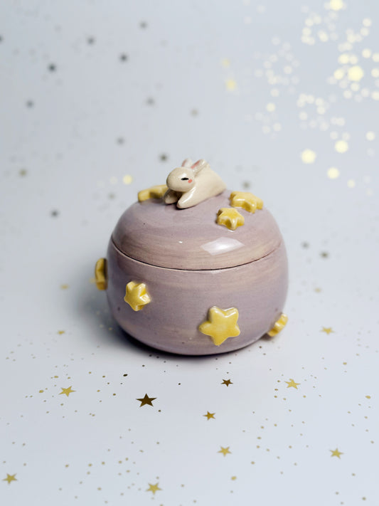 (Seconds) Starry Bunny Jar