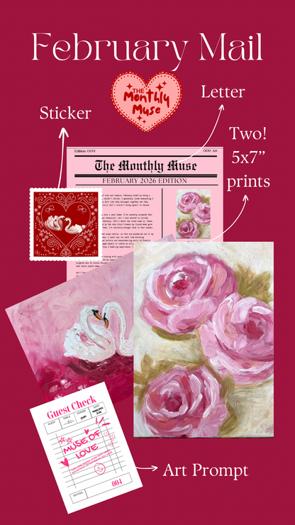 The Monthly Muse Snail Mail Club